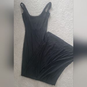 Skims soft lounge lace scoop neck dress